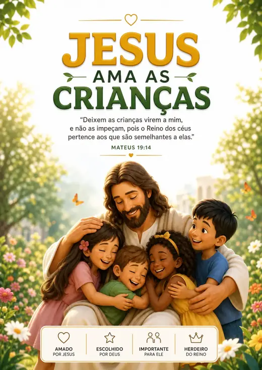 Jesus Ama as Crianças