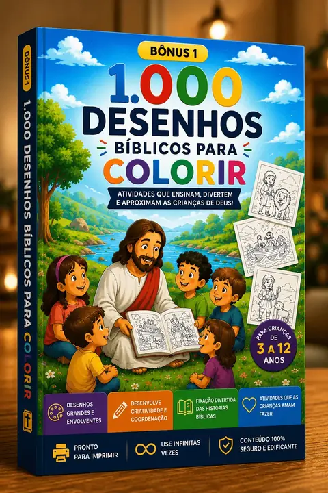 1.000 desenhos bíblicos para colorir