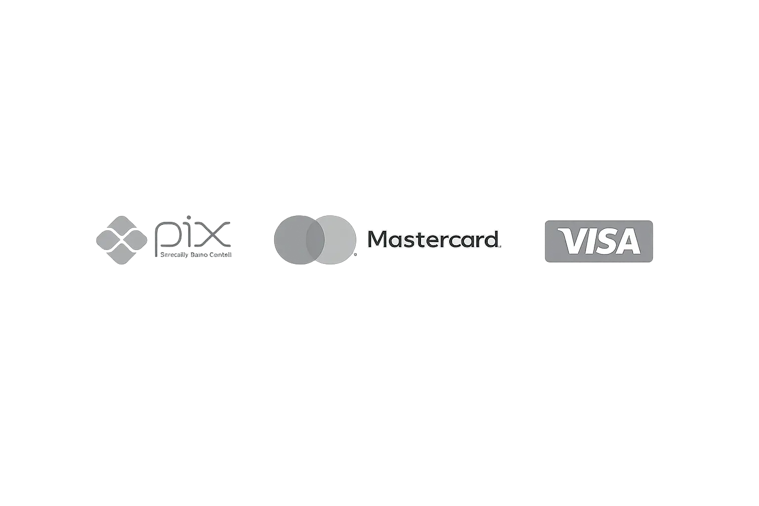 Pix, Mastercard e Visa